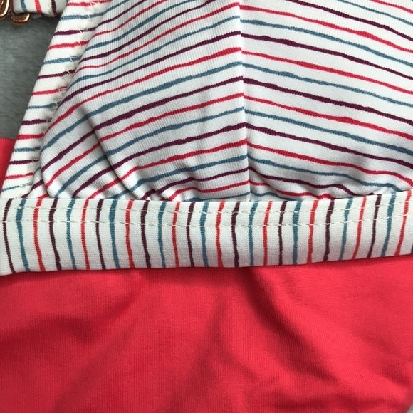 Eberjey M/L Bikini Striped Top with Solid Bottom New with tags - Picture 7 of 11
